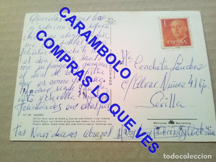 Postales: MADRID EDIFICIO FENIX CALLE ALCALA DOMINGUEZ 89 POSTAL PST1 - Foto 2