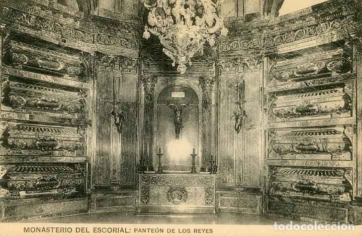 Postales: POSTAL. MONASTERIO DEL ESCORIAL. PANTEON DE LOS REYES. HAUSER Y MENET. SC