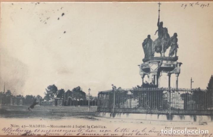 Postales: Postal de Madrid. 1903 - Foto 1