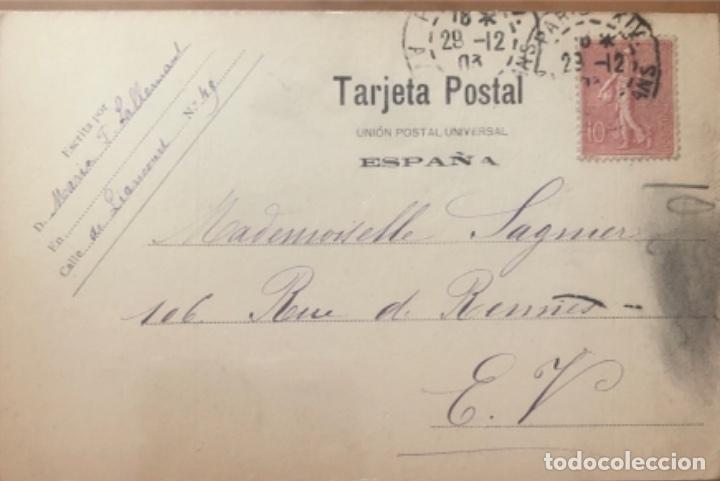 Postales: Postal de Madrid. 1903 - Foto 2