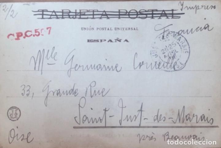 Postales: Postal de Madrid. 1905 - Foto 2
