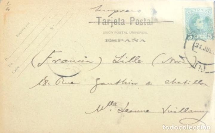 Postales: Postal de Madrid. 1903 - Foto 2