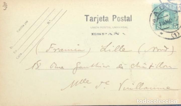 Postales: Postal de Madrid. 1904 - Foto 2