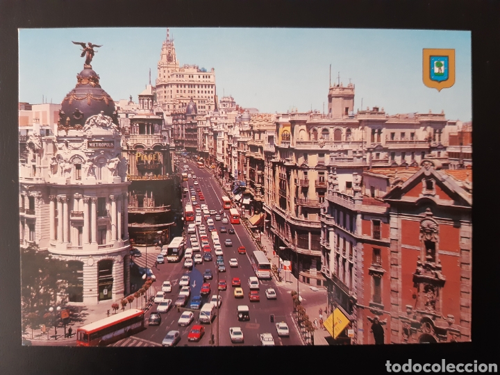 Postales: Postal de. Madrid. La gran v&iacute;a. - Foto 1