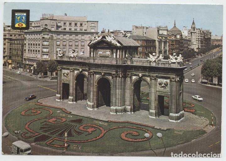 Cartes Postales: N&ordm; 139-MADRID. Puerta de Alcal&aacute;. Circulada en 1991. ED. DOM&Iacute;NGUEZ