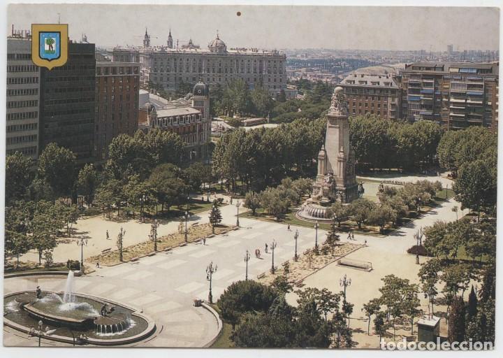 Postkarten: N&ordm; 15-MADRID. Plaza de Espa&ntilde;a. Sin circular. ED. L. DOM&Iacute;NGUEZ