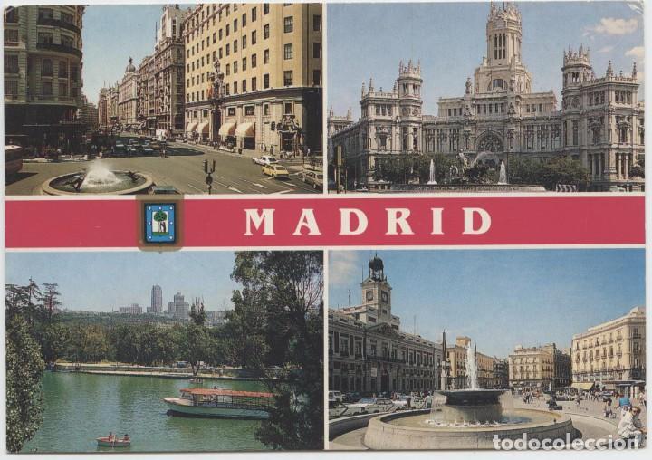 Postkarten: N&ordm; 198-MADRID. Diversos aspectos. Sin circular. ED. L. DOM&Iacute;NGUEZ