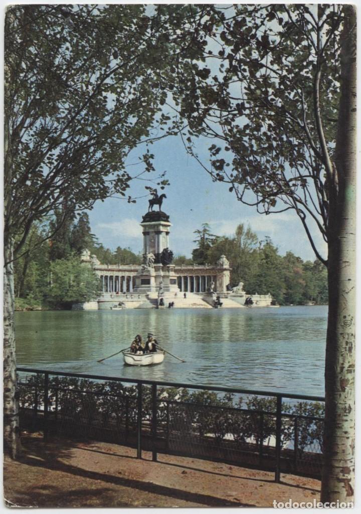 Postkarten: N&ordm; 1005-MADRID. Estanque del Retiro. Sin circular. ED. J. L. GALLEGOS