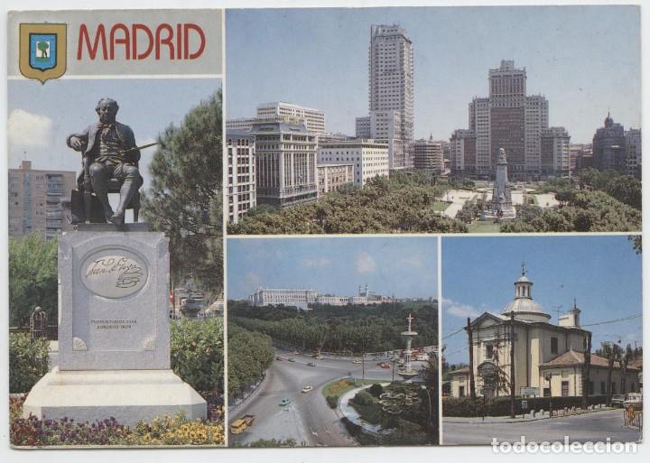 Postkarten: N&ordm; 45-MADRID. Diversos aspectos. Sin circular. ED. L. DOM&Iacute;NGUEZ