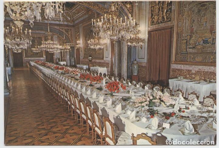 Postkarten: N&ordm; 223-MADRID. Palacio Real. Comedor de Gala. Sin circular. EDITORIAL PATRIMONIO NACIONAL