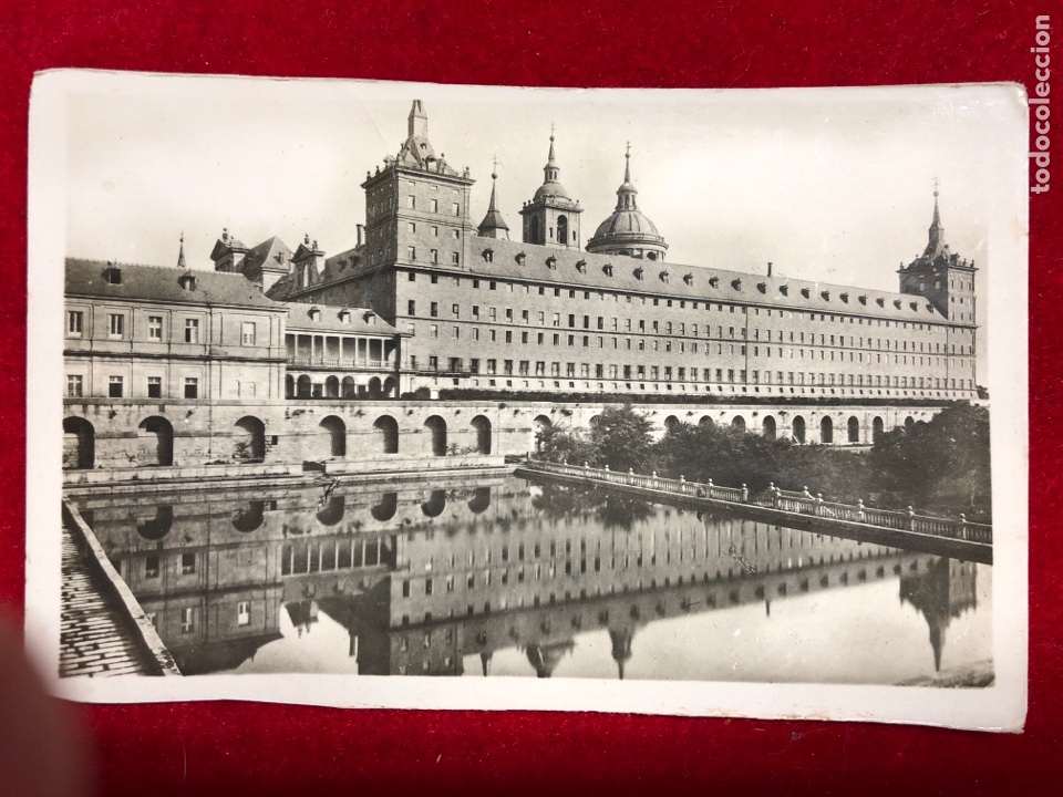 Postales: POSTAL MONASTERIO DEL ESCORIAL - Estanque de la huerta