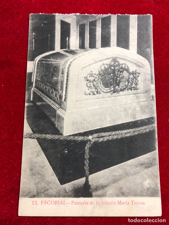 Postales: POSTAL EL ESCORIAL: Pante&oacute;n de la Infanta Mar&iacute;a Teresa