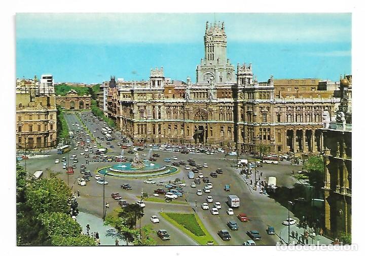 Postais: 1R-MADRID -ANTIGUA POSTAL - CIBELES Y PALACIO COMUNICACIONES - EDITA -BEASCOA - NUEVA