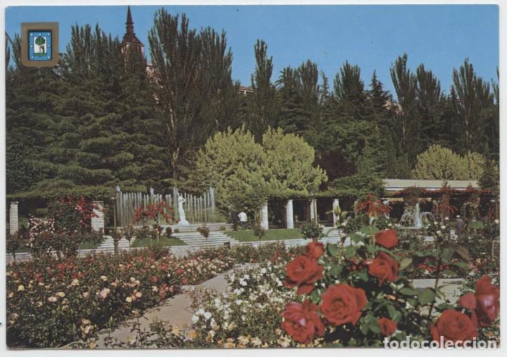 Postales: N&ordm; 48-MADRID. Parque del Oeste Rosaleda. Sin circular. ED. L. DOM&Iacute;NGUEZ