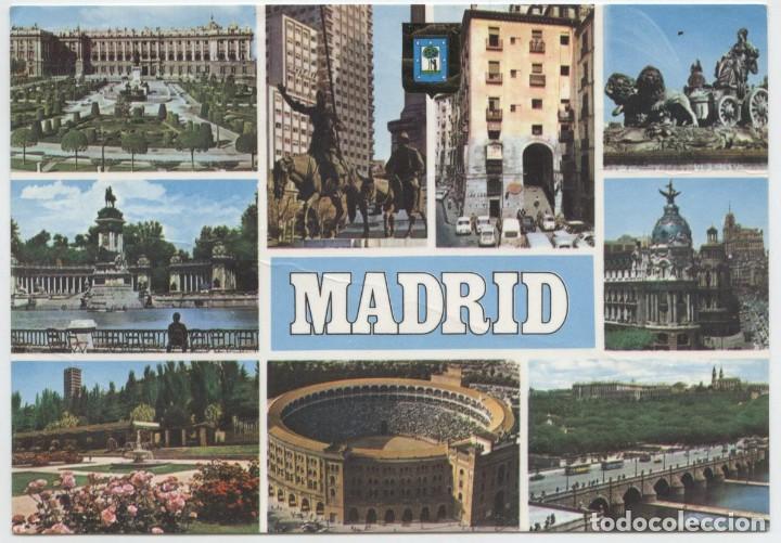 Postales: N&ordm; 136-MADRID. Diversos aspectos. ED. DOM&Iacute;NGUEZ