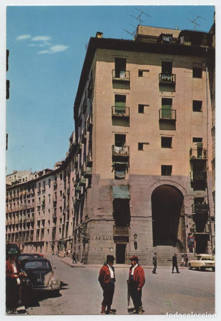 Postales: N&ordm; 205-MADRID. El Arco de Cuchilleros- Circulada en 1969. ED. BEASCOA