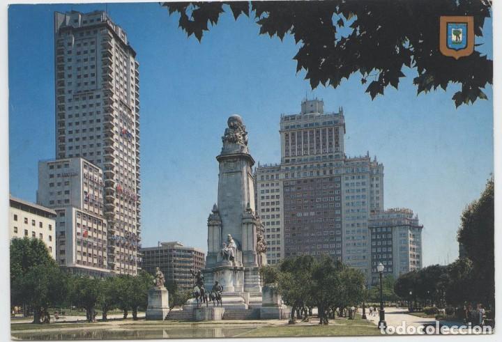 Cartes Postales: N&ordm; 183-MADRID. Plaza de Espa&ntilde;a. Sin circular. ED. L. DOM&Iacute;NGUEZ