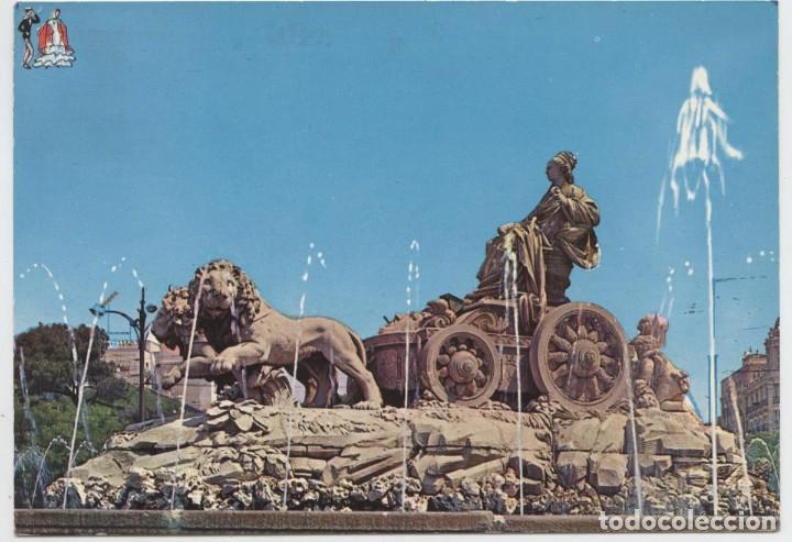 Cartes Postales: N&ordm; 101-MADRID. Fuente de Cibeles. Circulada en 1991. ED. BEASCOA