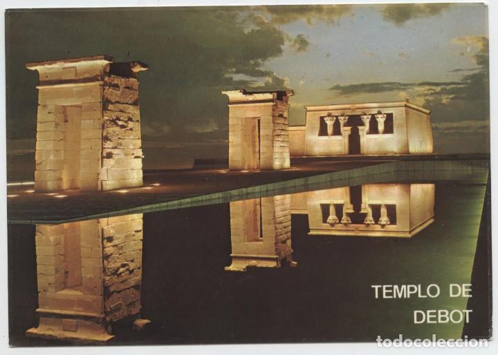 Cartes Postales: N&ordm; 315-MADRID. Templo de Debot. Sin circular. ED. J.L. GALLEGOS