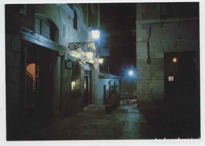 Cartes Postales: N&ordm; 2158-MADRID. Calle del Conde. Vista nocturna. Sin circular. ED. PAGSA