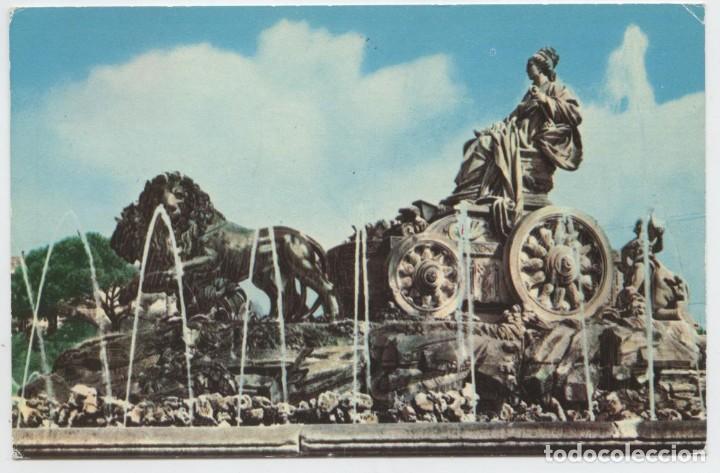 Cartes Postales: N&ordm; 26-MADRID. Fuente de la Cibeles. Escrita en 1965. ED. HELIOT&Iacute;PICA ART&Iacute;STICA ESPA&Ntilde;OLA