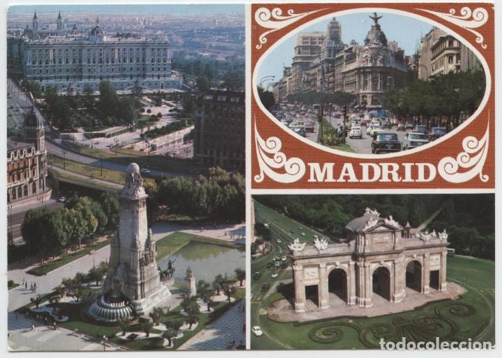 Cartes Postales: N&ordm; 2180-MADRID. Diversos aspectos. Escrita en 1977. ED. PAGSA
