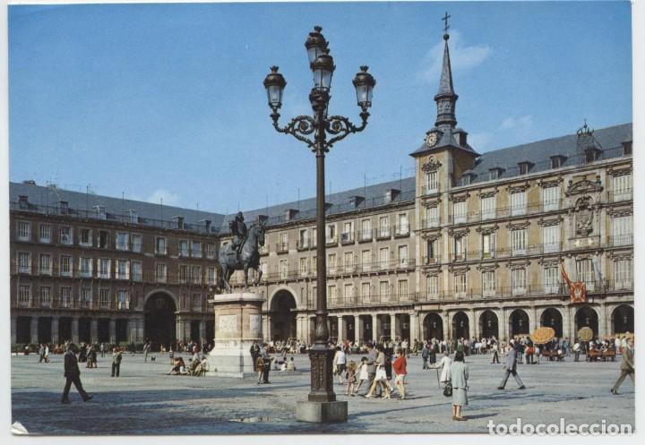Postais: N&ordm; 561-MADRID. Plaza Mayor. Circulada en 1978. ED. EDIFEX