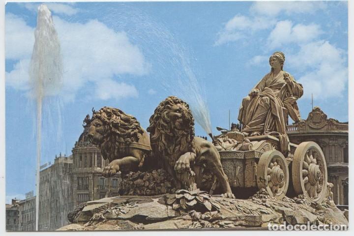 Postais: N&ordm; 243-MADRID. Fuente de la Cibeles. Circulada en 1980. ED. VICENTE MART&Iacute;NEZ