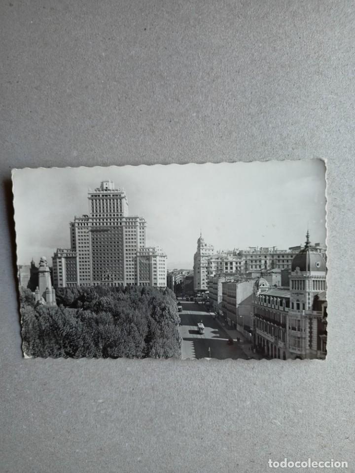 Postais: Postal antig&uuml;a de plaza de Espa&ntilde;a - MADRID-