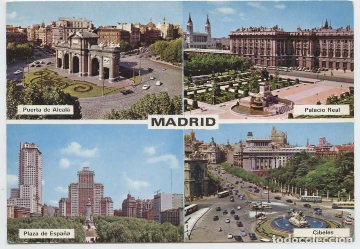 Postais: N&ordm; 38-MADRID. Diversos aspectos. Escrita en 1967. ED. FOTOCOLOR JOS&Eacute; L. GALLEGOS