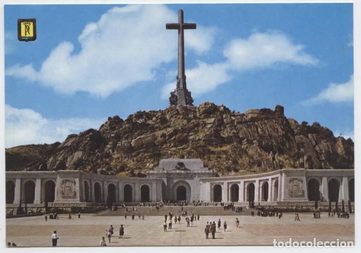 Postais: N&ordm; 40-SAN LORENZO DE EL ESCORIAL. Santa Cruz del Valle de los Ca&iacute;dos.Sin circular. ED. PAT. NACIONAL