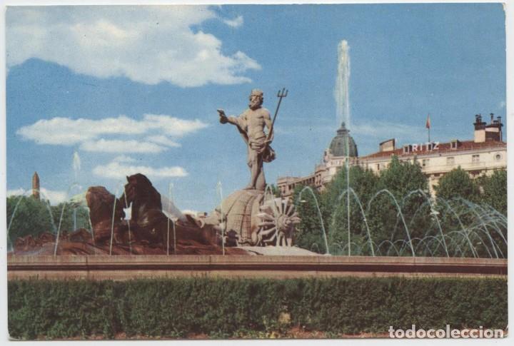 Postkarten: N&ordm; 2-MADRID. Neptuno. Escrita en 1962. ED. POSTALES P. ESPERON