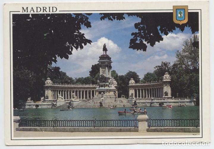 Postkarten: N&ordm; 74-MADRID. Estanque del Retiro. Sin circular. ED. L. DOM&Iacute;NGUEZ