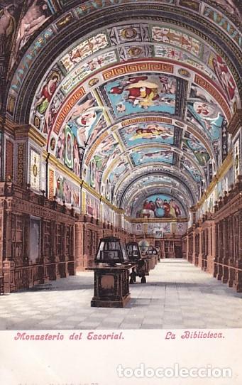 Postkarten: Monasterio del Escorial. La Bibliotea Purger & co 3751