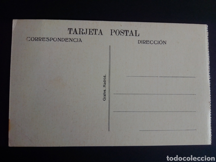 Postales: MADRID. SAL&Oacute;N DEL PRADO. ED. GRAFOS. - Foto 2