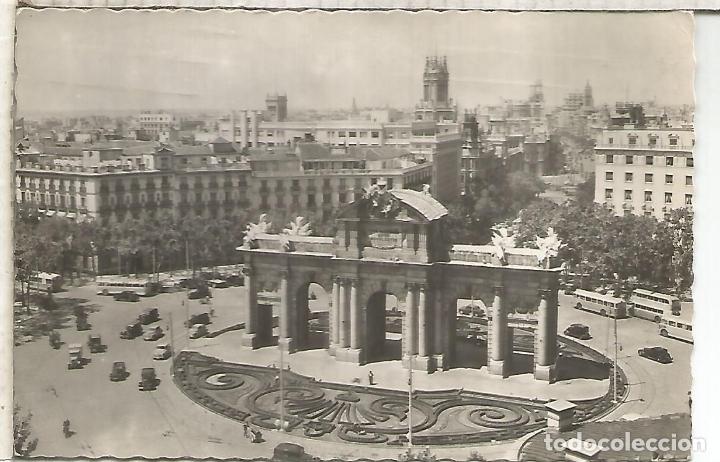 Postales: MADRID PUERTA DE ALCALA ESCRITA - Foto 1