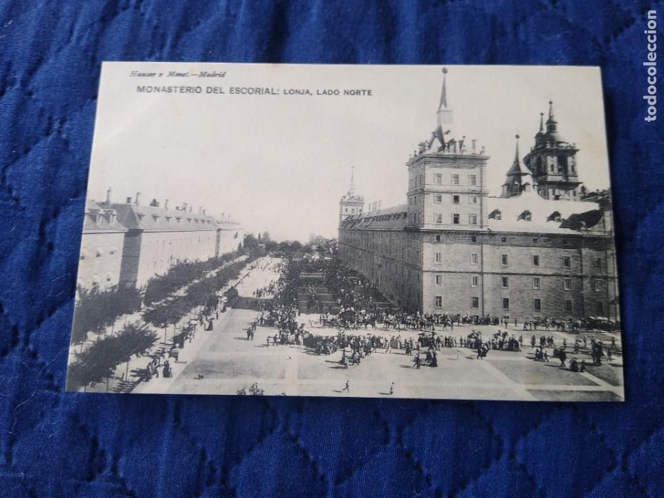 Postales: El Escorial. Monasterio. Lo ha lado norte Hauser y Menet