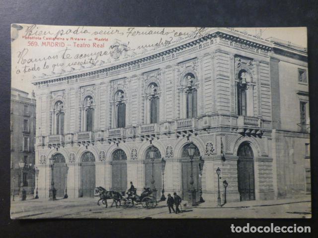 Postales: MADRID TEATRO REAL - Foto 1