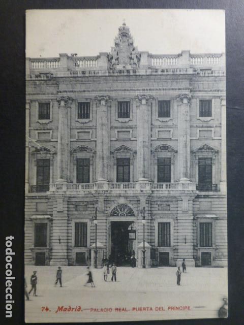 Postales: MADRID PALACIO REAL PUERTA DEL PRINCIPE - Foto 1