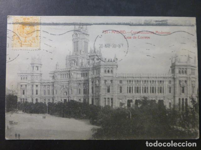 Postales: MADRID PALACIO TELECOMUNICACIONES - Foto 1