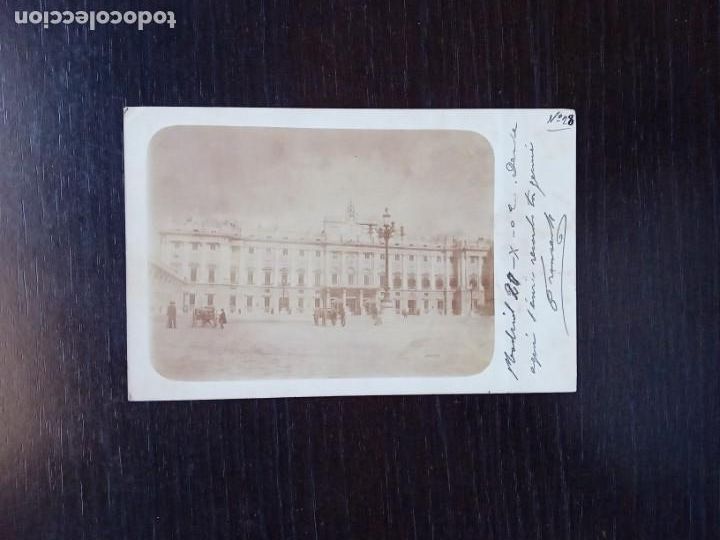 Postales: Madrid.Plaza de Oriente.1902. - Foto 1