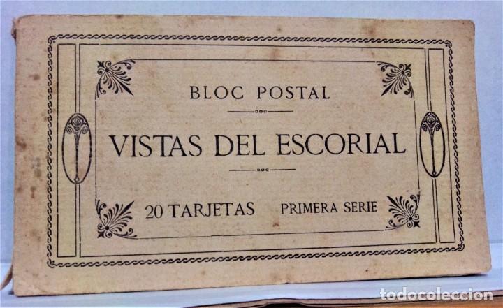 Postkarten: BLOC POSTAL VISTAS DEL ESCORIAL.20 TARJETAS.PRIMERA SERIE.COMPLETO.FOTOTIPIA J.ROIG.