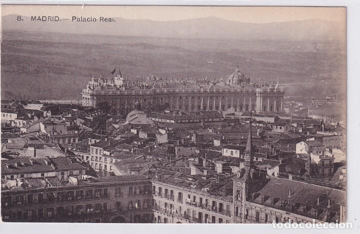 Postales: Madrid 8 Palacio Real H.A.E Madrid. Sin circular. - Foto 1