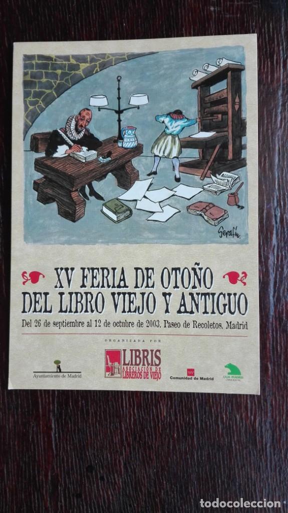 Cartes Postales: 15 Feria de Oto&ntilde;o del libro viejo y antiguo 2003