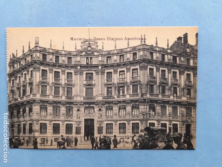 Postales: Madrid. Banco Hispano Americano. - Foto 1