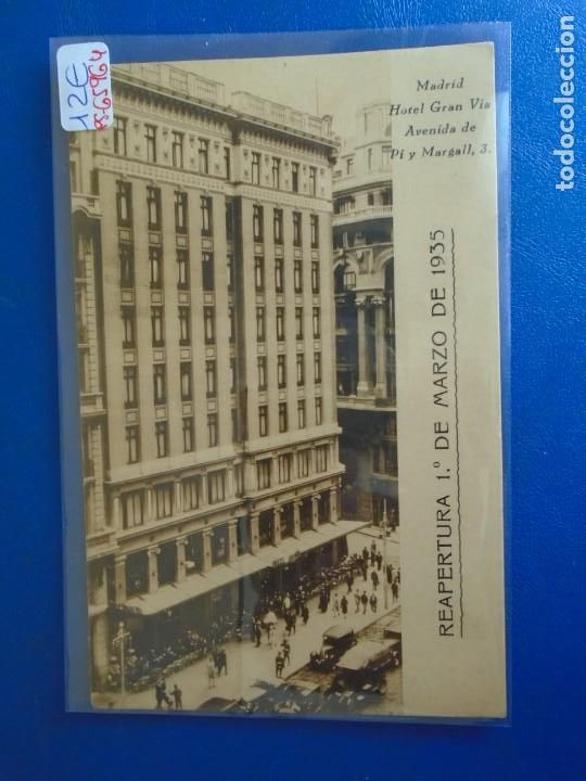 Postkarten: (PS-65964)POSTAL DE MADRID-HOTEL GRAN VIA REAPERTURA 1&ordm; DE MARZO DE 1935