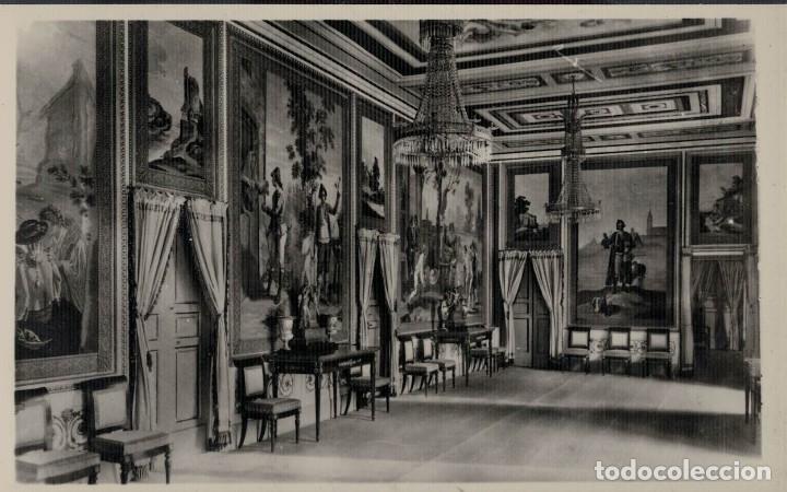 Cartoline: Monasterio de El Escorial. Palacio Real: Sal&oacute;n de Embajadores. / Heliotipia Art&iacute;stica Espa&ntilde;ola