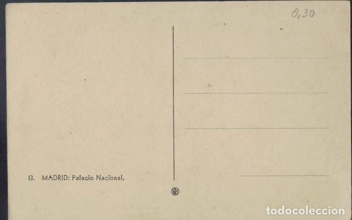 Postales: Madrid. Palacio nacional - Foto 2