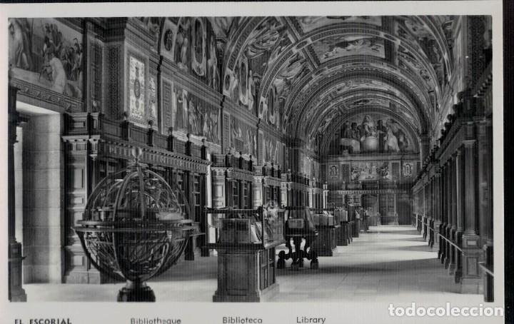 Postales: El Escorial. Biblioteca. / Manipel - Foto 1