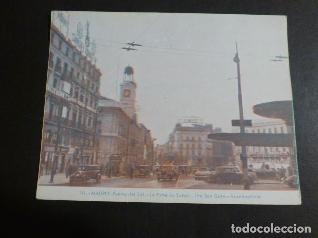Postales: MADRID PUERTA DEL SOL POSTAL TRES DIMENSIONES 3D - Foto 1